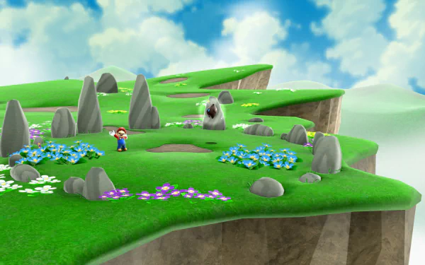 video game Super Mario Galaxy HD Desktop Wallpaper | Background Image
