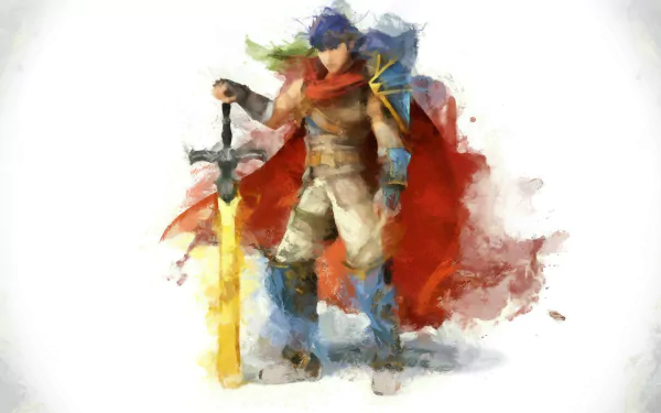 Marth (Fire Emblem) video game Super Smash Bros. for Nintendo 3DS and Wii U HD Desktop Wallpaper | Background Image