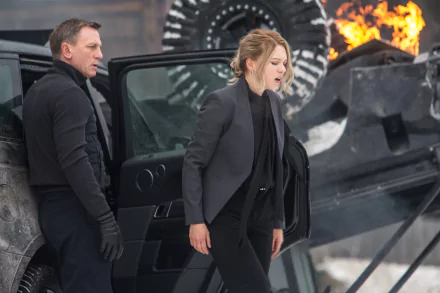 Léa Seydoux Madeleine Swann Daniel Craig James Bond Spectre (Movie) movie Spectre HD Desktop Wallpaper | Background Image