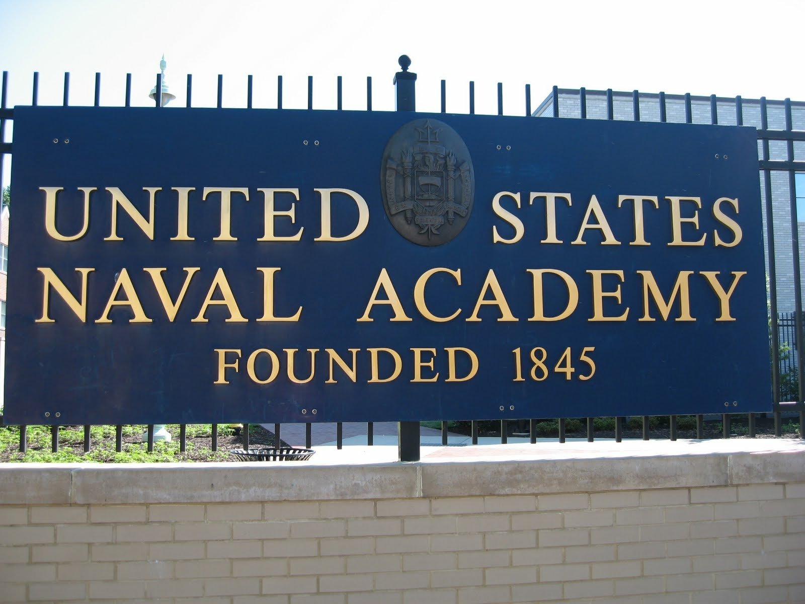Naval Academy Logo Wallpaper
