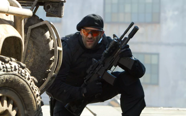 Jason Statham Lee Christmas movie The Expendables 2 HD Desktop Wallpaper | Background Image