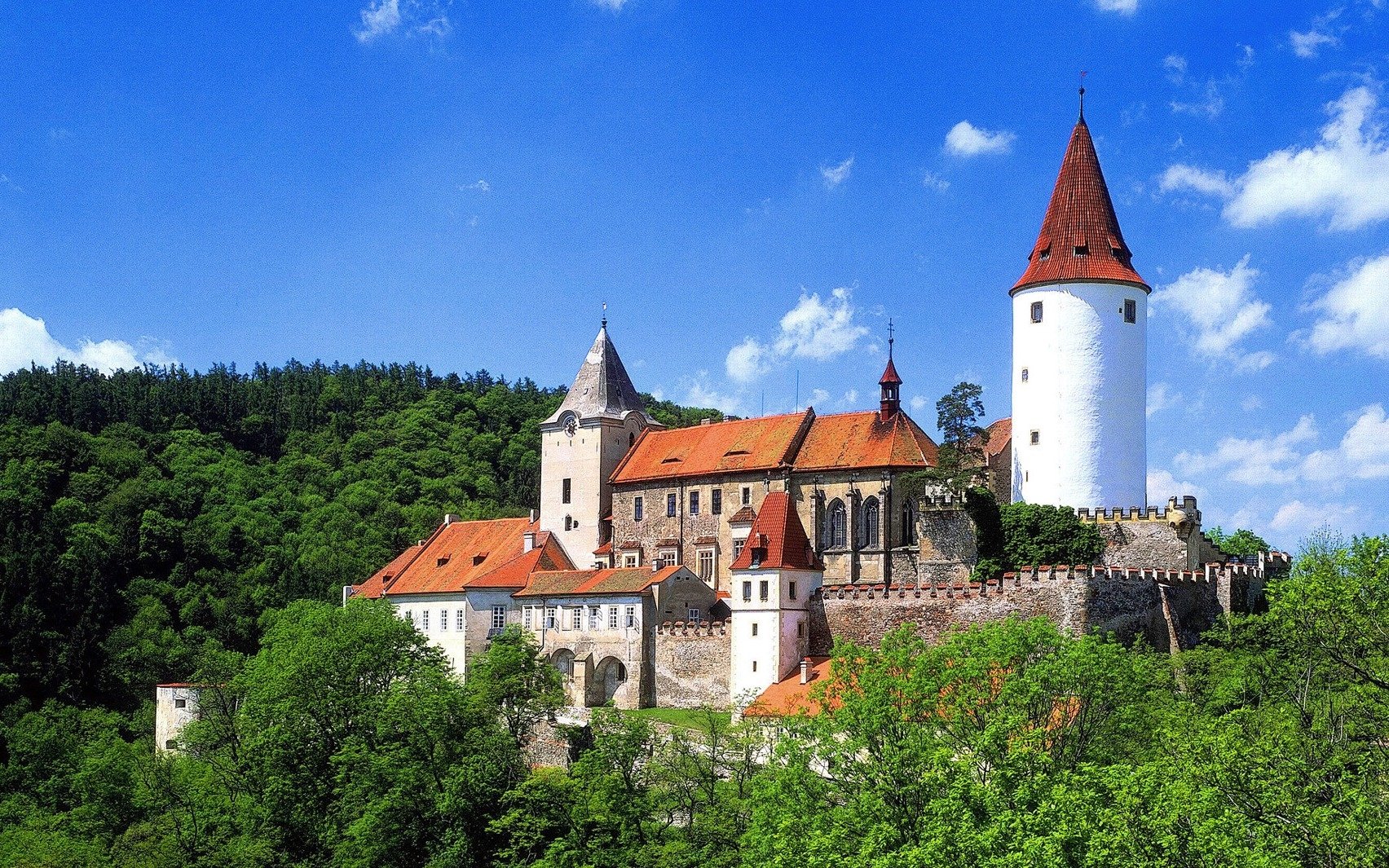 Download Man Made Křivoklát Castle Wallpaper