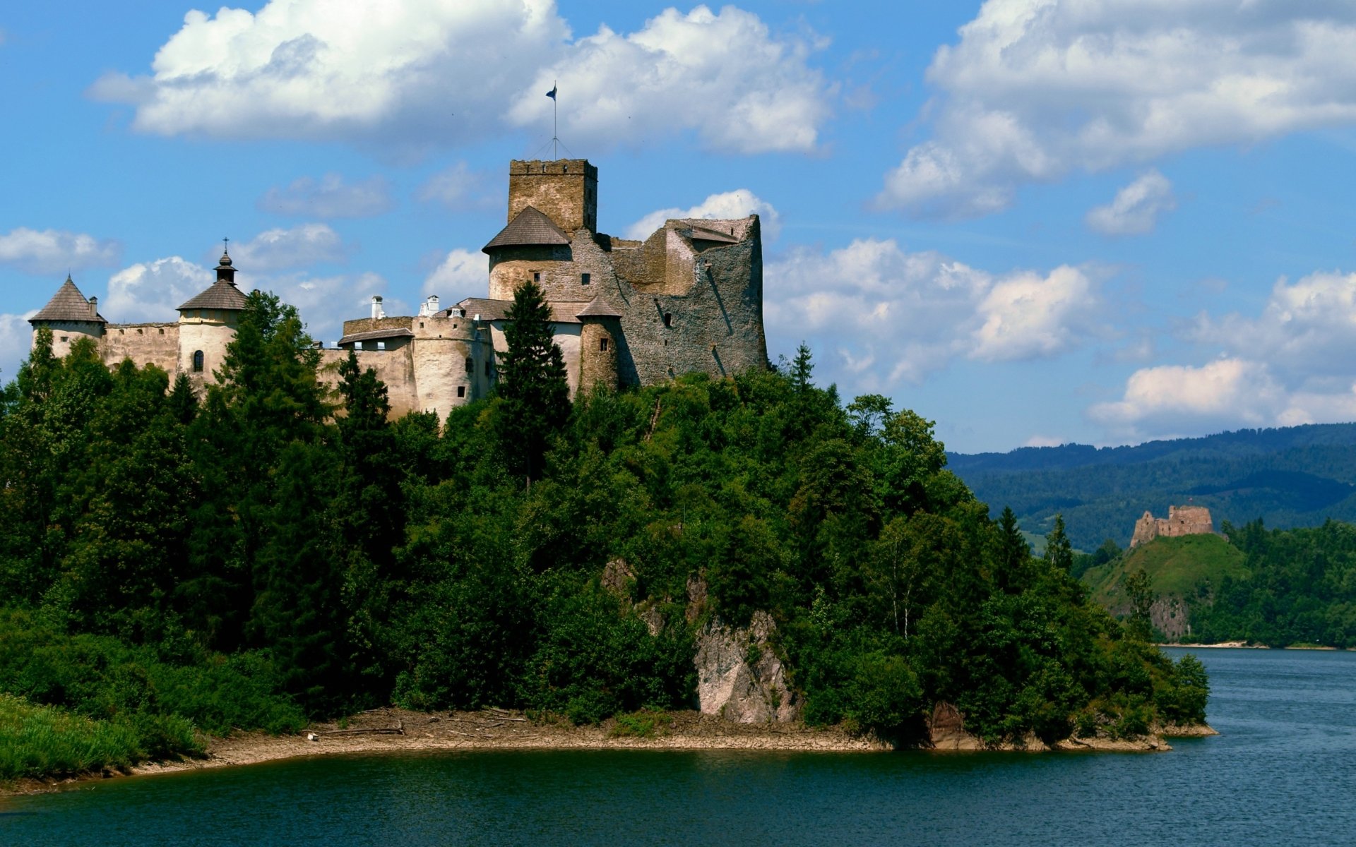 Download Man Made Niedzica Castle HD Wallpaper