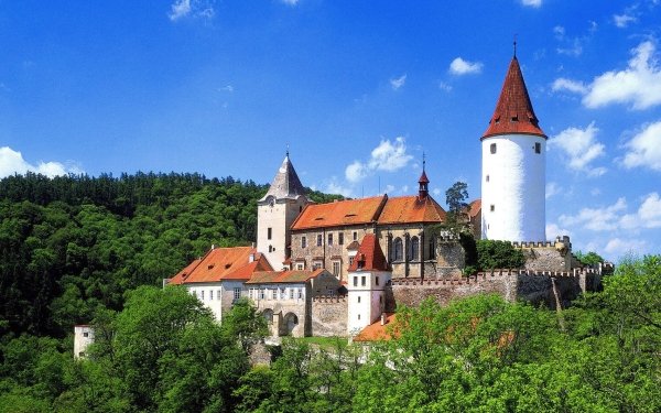 Man Made Křivoklát Castle Castles Czech Republic HD Wallpaper | Background Image