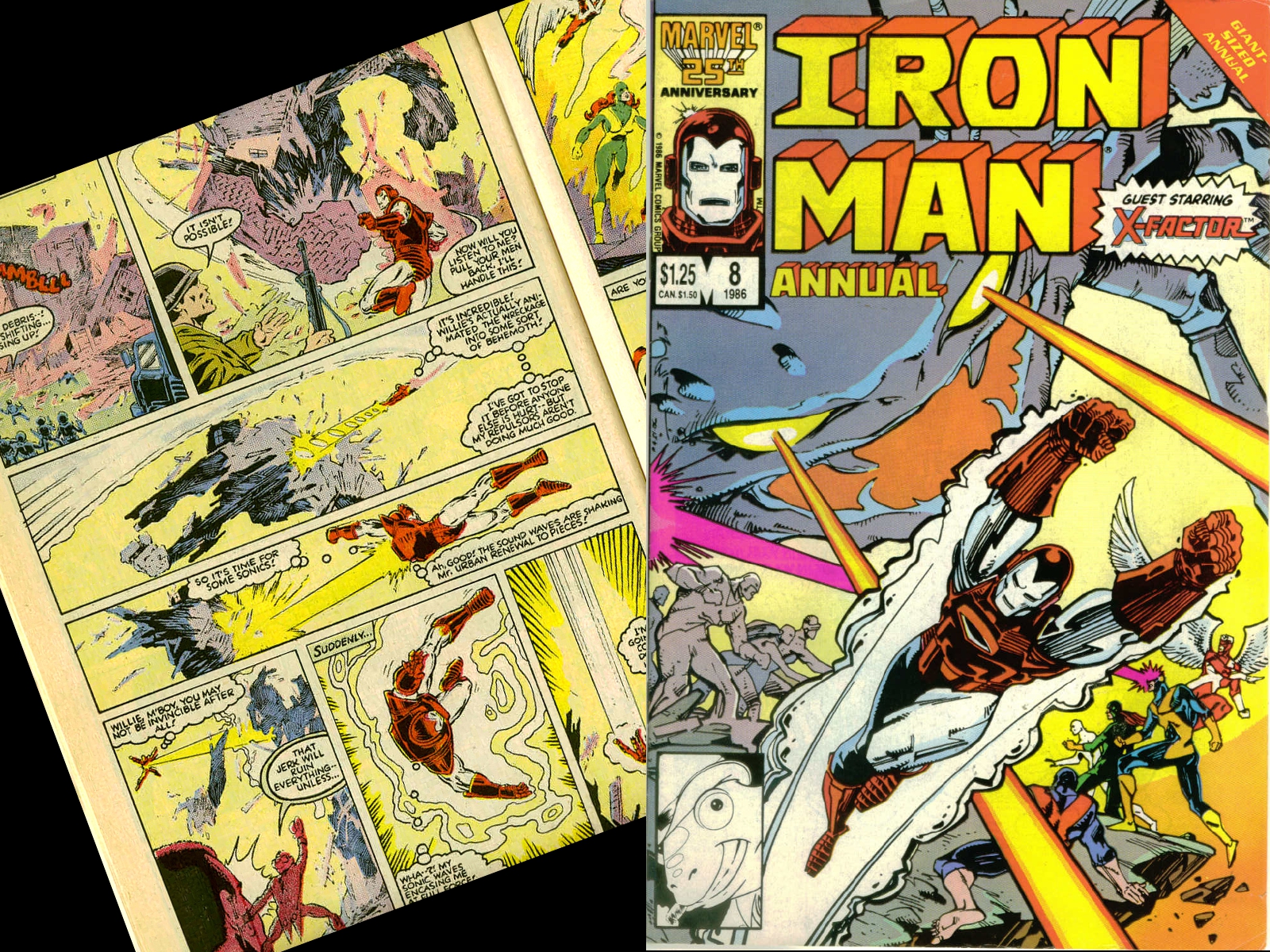 Download Comic Iron Man Wallpaper