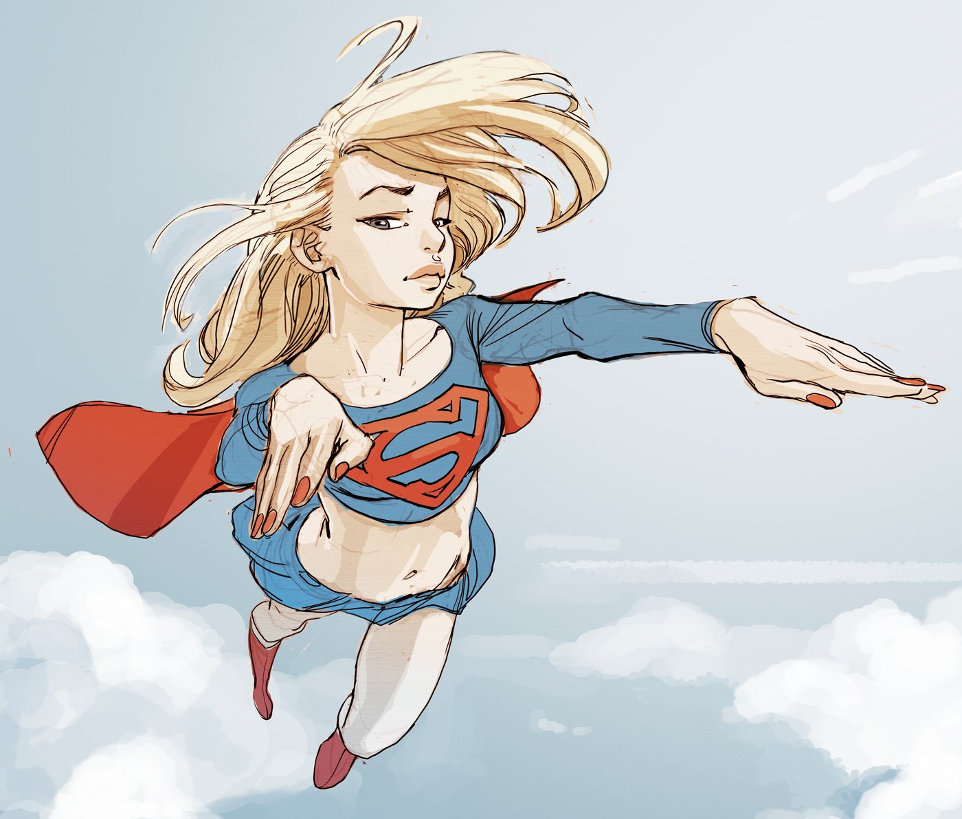 Download Comic Supergirl Wallpaper