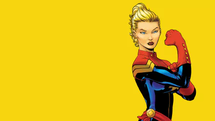 Comic Captain Marvel HD Desktop Wallpaper | Background Image
