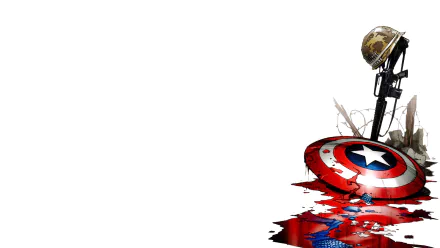 Comic Captain America HD Desktop Wallpaper | Background Image