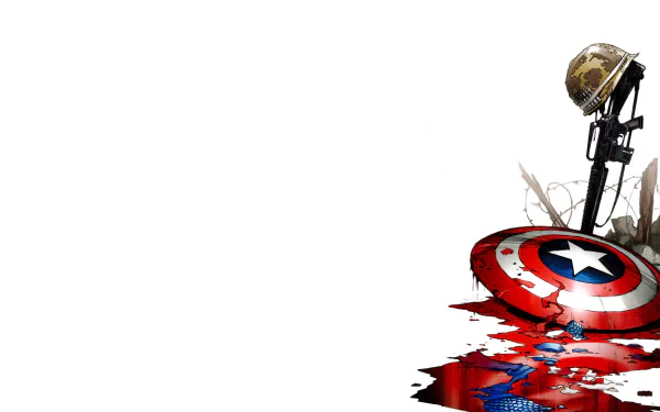 Comic Captain America HD Desktop Wallpaper | Background Image