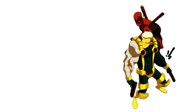 Comic Cable & Deadpool HD Desktop Wallpaper | Background Image