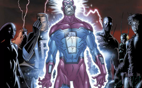 Mr. Immortal Great Lakes Initiative Great Lakes Champions Lightning Rods Comic great lakes avengers HD Desktop Wallpaper | Background Image