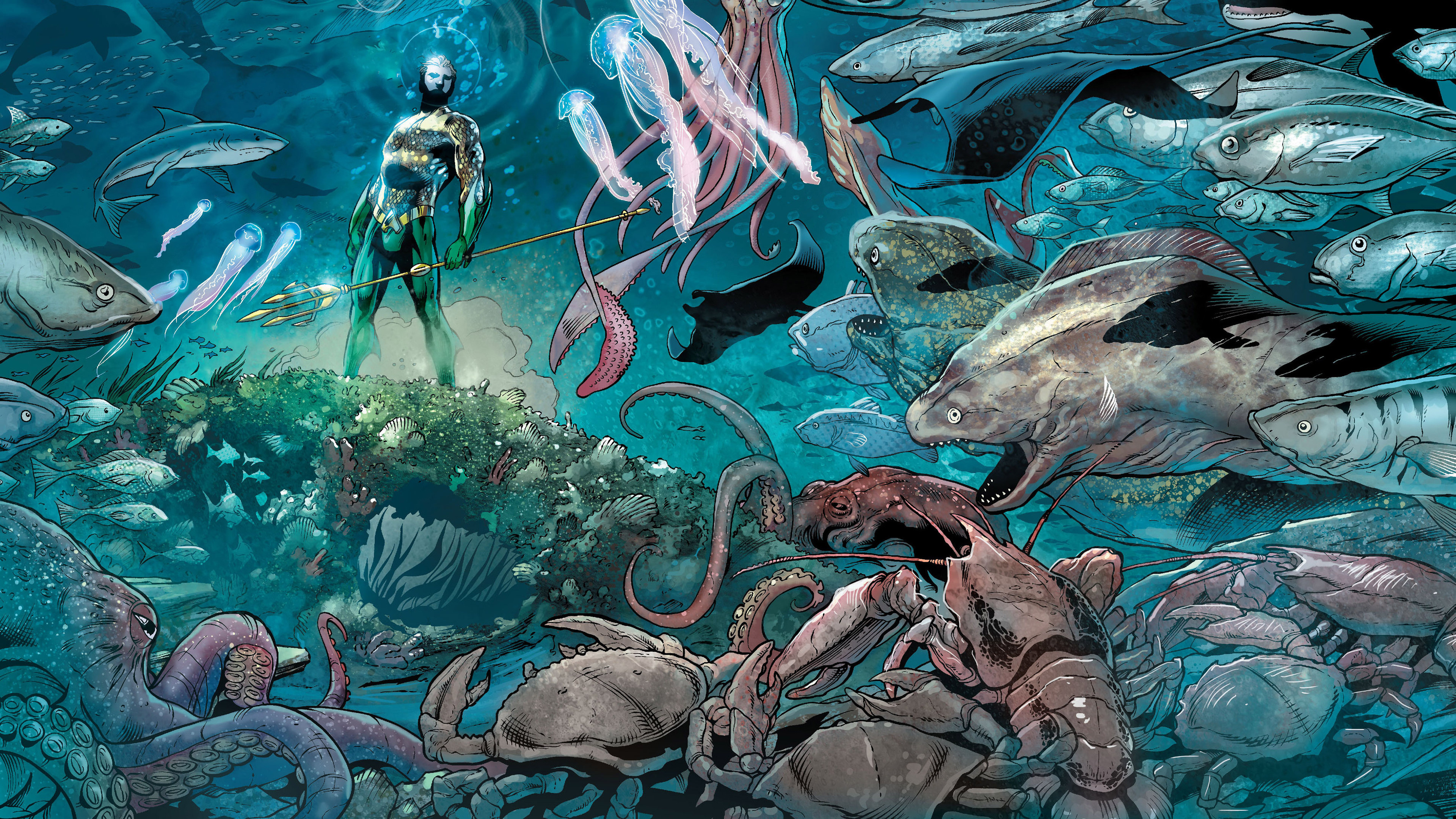 Comics Aquaman HD Wallpaper | Background Image