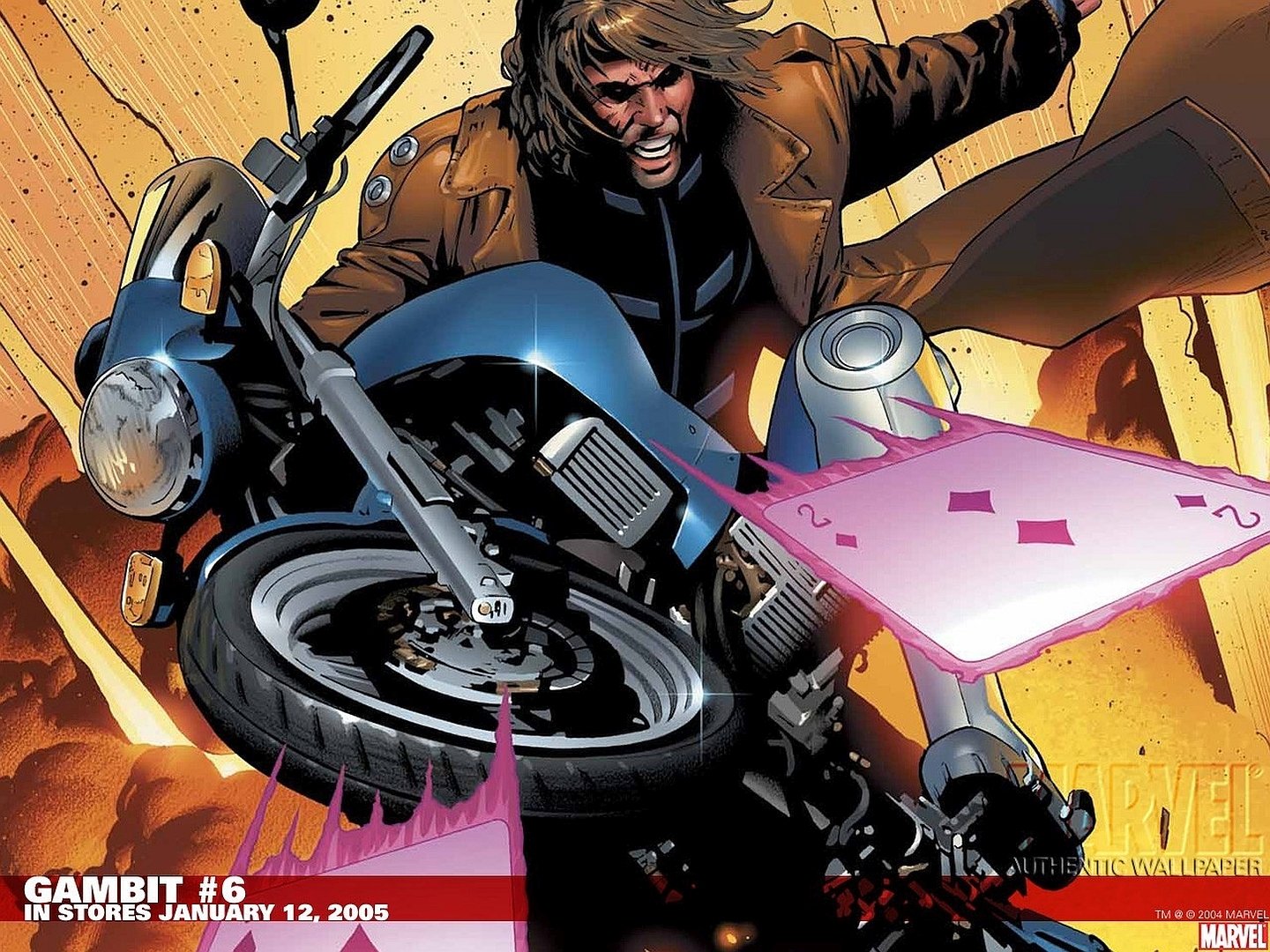 Download Gambit (Marvel Comics) Comic Wallpaper