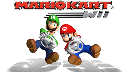video game Mario Kart Wii HD Desktop Wallpaper | Background Image