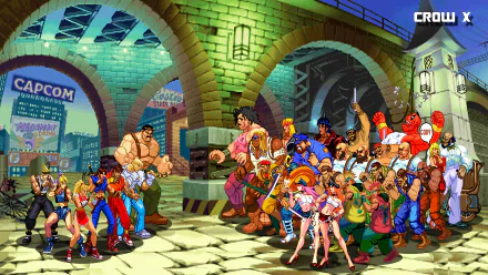 video game Final Fight CD HD Desktop Wallpaper | Background Image