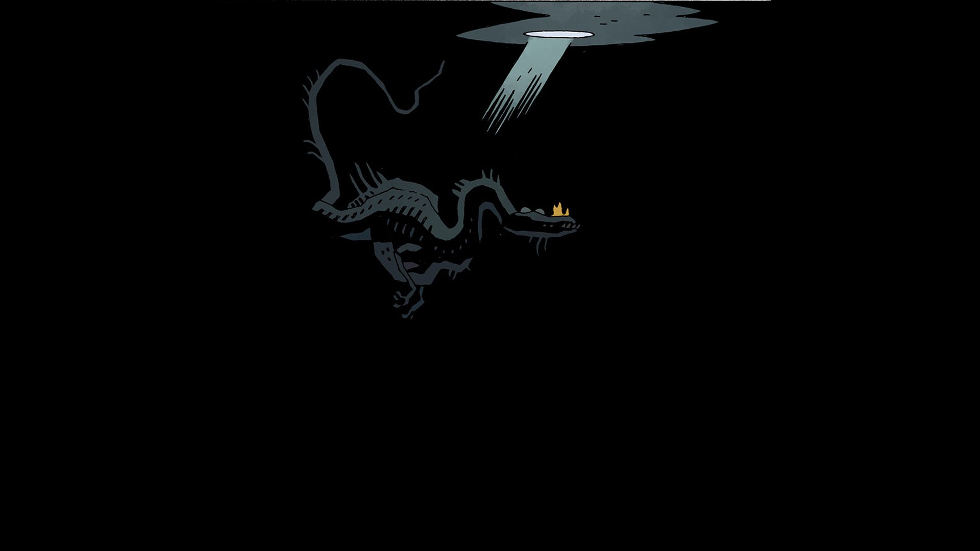 Download Comic Hellboy HD Wallpaper