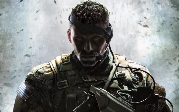 A soldier in tactical gear stands against a dramatic backdrop, showcasing the intense atmosphere of Sniper: Ghost Warrior 2. This HD wallpaper captures the game's gripping essence.