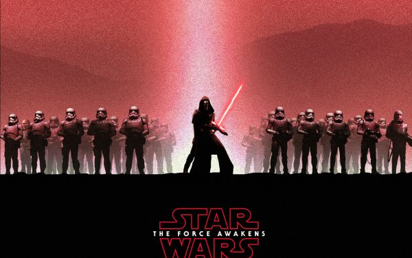 Movie Star Wars Episode VII: The Force Awakens Star Wars Kylo Ren Lightsaber Stormtrooper HD Wallpaper | Background Image