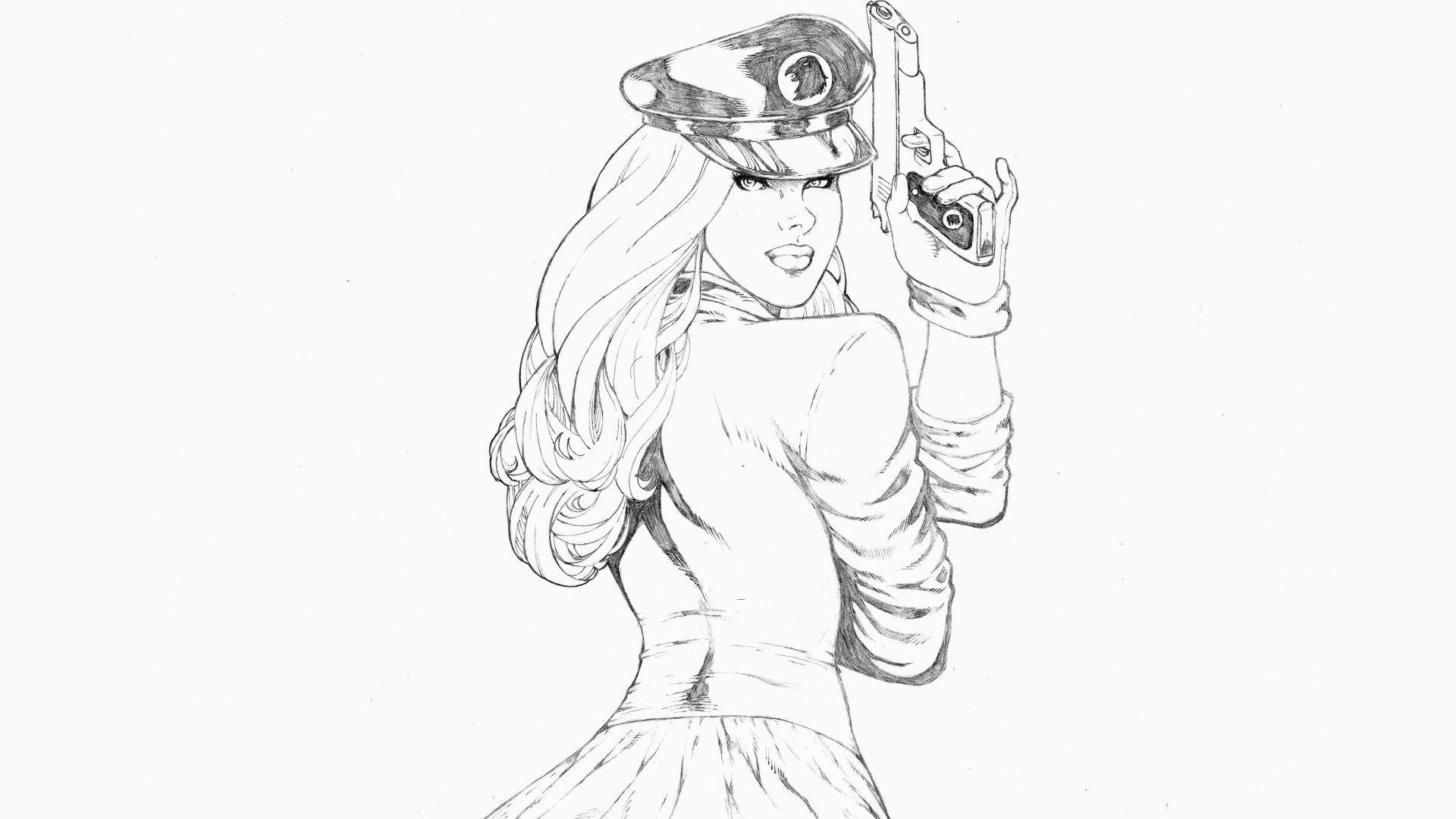 Download Comic Lady Blackhawk 8k Ultra HD Wallpaper