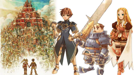 video game Radiata Stories HD Desktop Wallpaper | Background Image