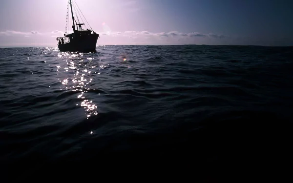horizon fishing vehicle fishing boat HD Desktop Wallpaper | Background Image