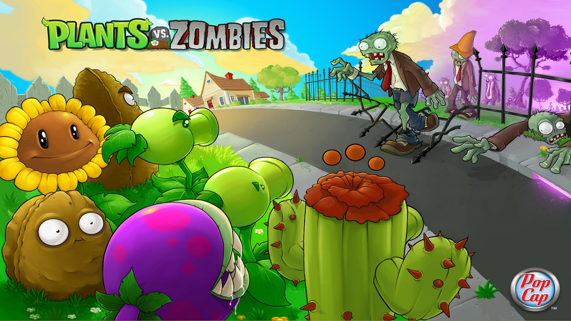 Video Game Plants vs. Zombies HD Wallpaper | Background Image