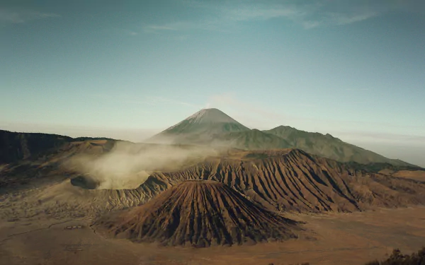mountain Indonesia volcano nature Mount Bromo HD Desktop Wallpaper | Background Image