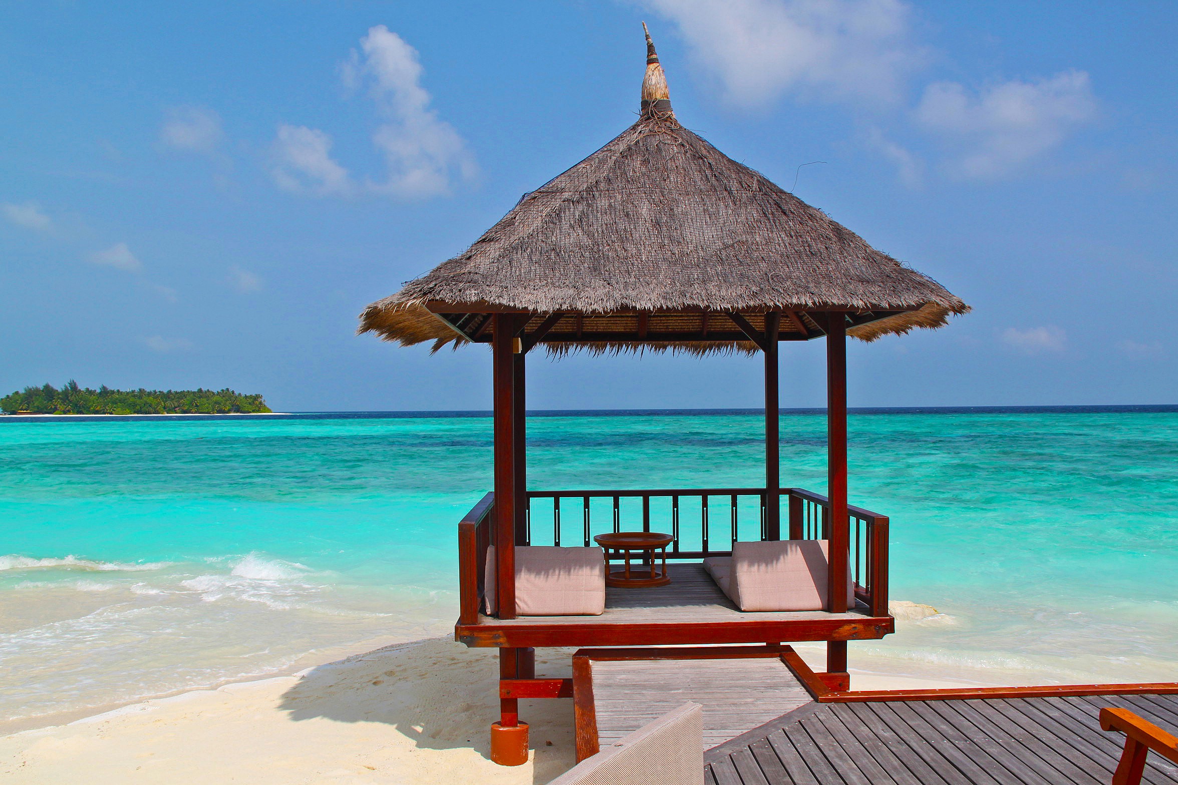 Vacation Beach Hut In Tropical Paradise By Sharonang