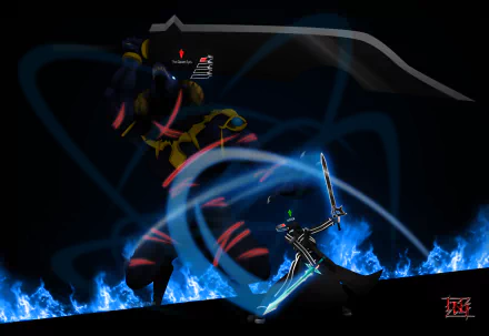  Kirito Vs The Gleam Eyes by Nyiaj