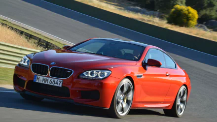 orange car car BMW vehicle BMW M6 HD Desktop Wallpaper | Background Image