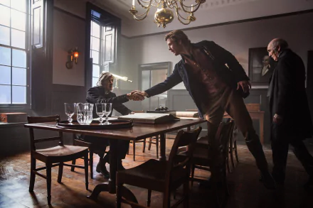 Donald Sumpter Chris Hemsworth movie In the Heart of the Sea HD Desktop Wallpaper | Background Image