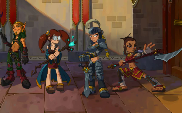 video game dungeon defenders HD Desktop Wallpaper | Background Image