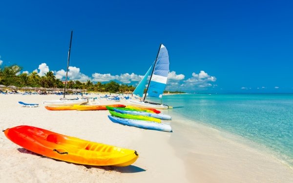 Fotografía Playa Tropico Océano Barco Verano Fondo de pantalla HD | Fondo de Escritorio