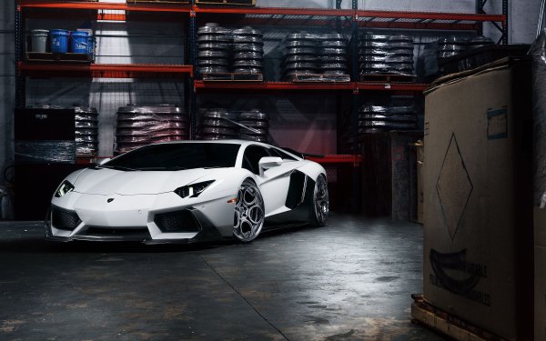 Vehicles Lamborghini Aventador LP 700-4 Lamborghini White Car Car Supercar HD Wallpaper | Background Image