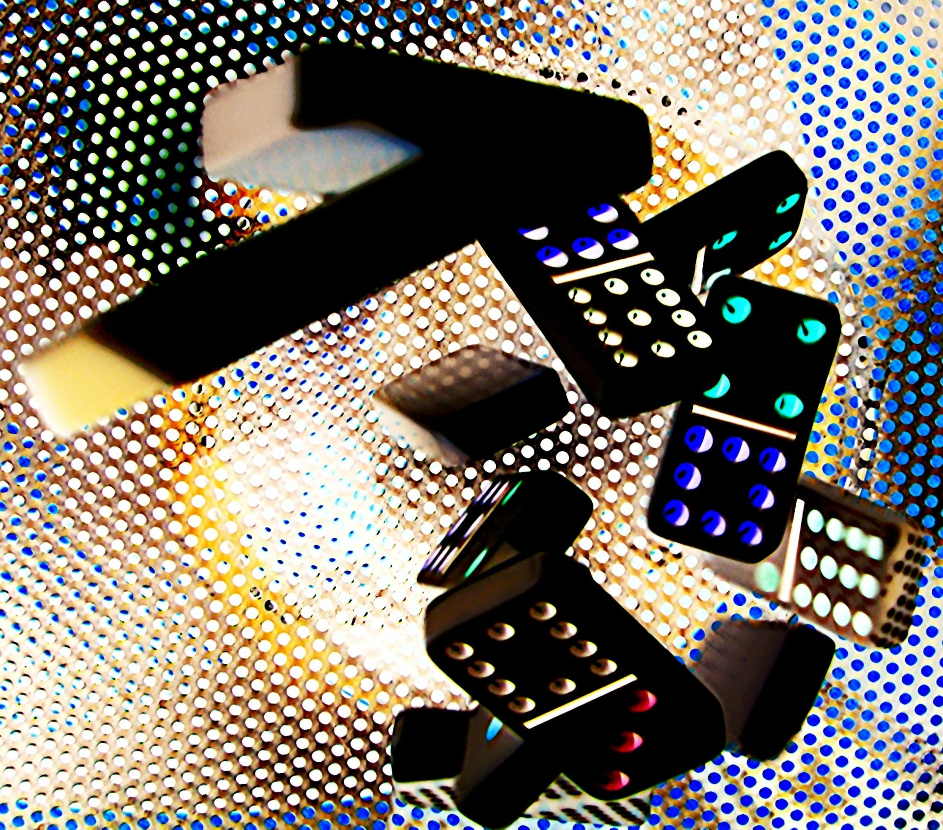 Download Man Made Dominos HD Wallpaper