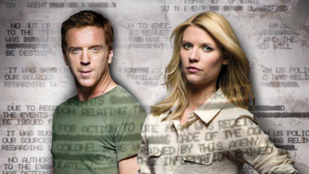 Damian Lewis Claire Danes TV Show Homeland HD Desktop Wallpaper | Background Image