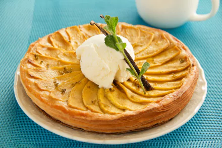 baking mint ice cream food pie HD Desktop Wallpaper | Background Image