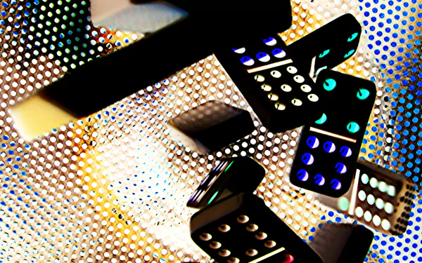 man made dominos HD Desktop Wallpaper | Background Image