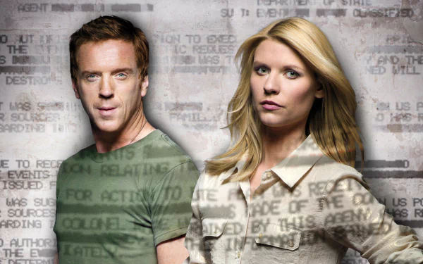 Damian Lewis Claire Danes TV Show Homeland HD Desktop Wallpaper | Background Image