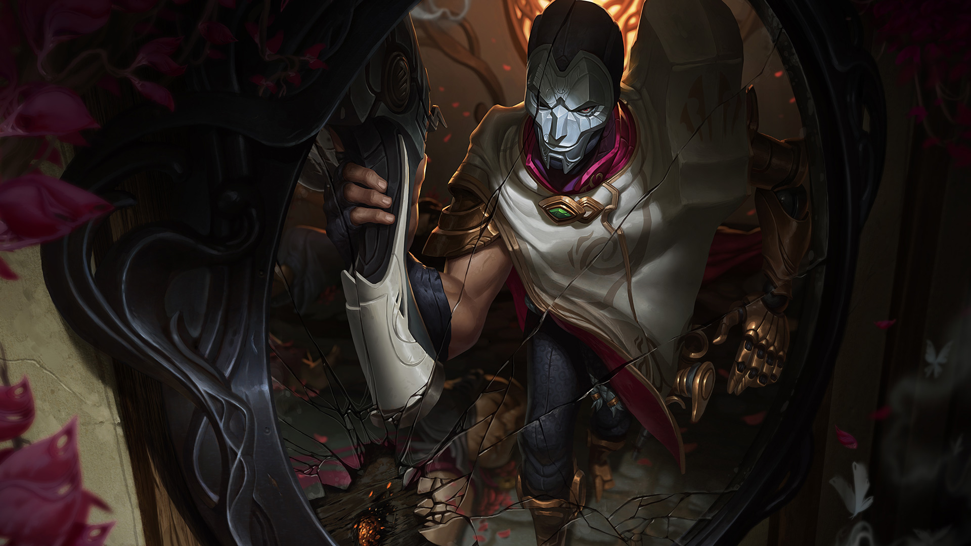 Jhin - The Virtuoso HD Wallpaper | Background Image | 1920x1080 | ID