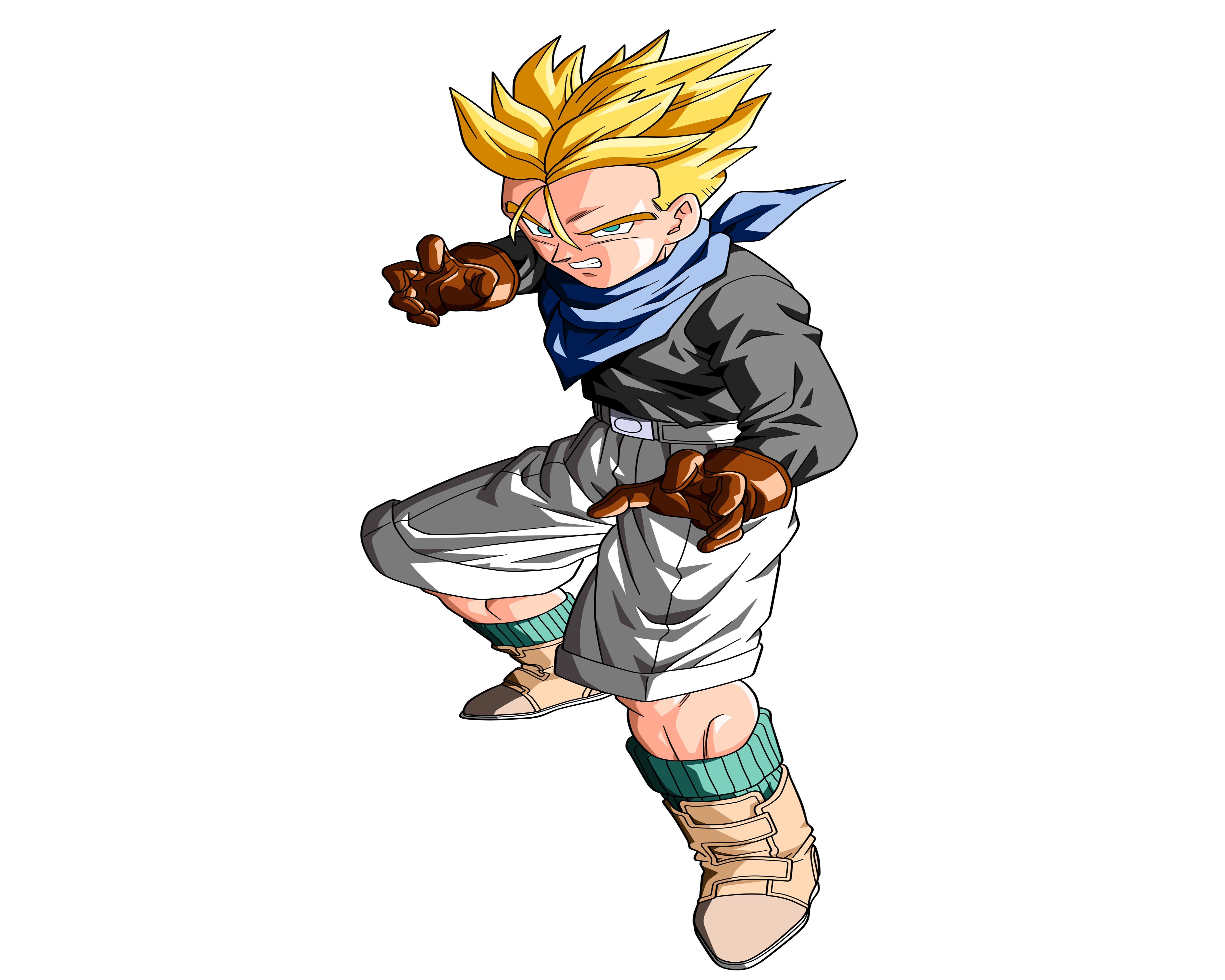 papel de parede trunks do futuro  Dragon ball gt, Dragon ball z