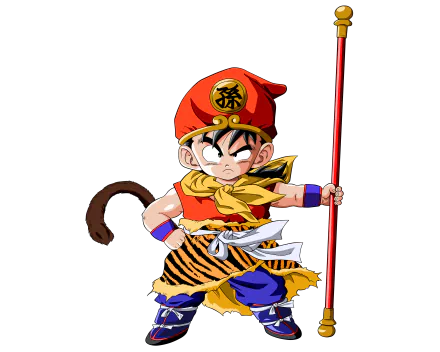 Gohan from Dragon Ball poses confidently in this vibrant 4K Ultra HD wallpaper, showcasing his unique outfit and determined expression from the popular anime series.