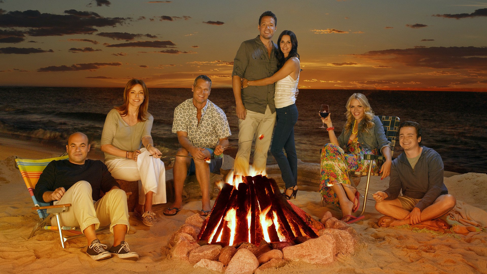 Download TV Show Cougar Town HD Wallpaper