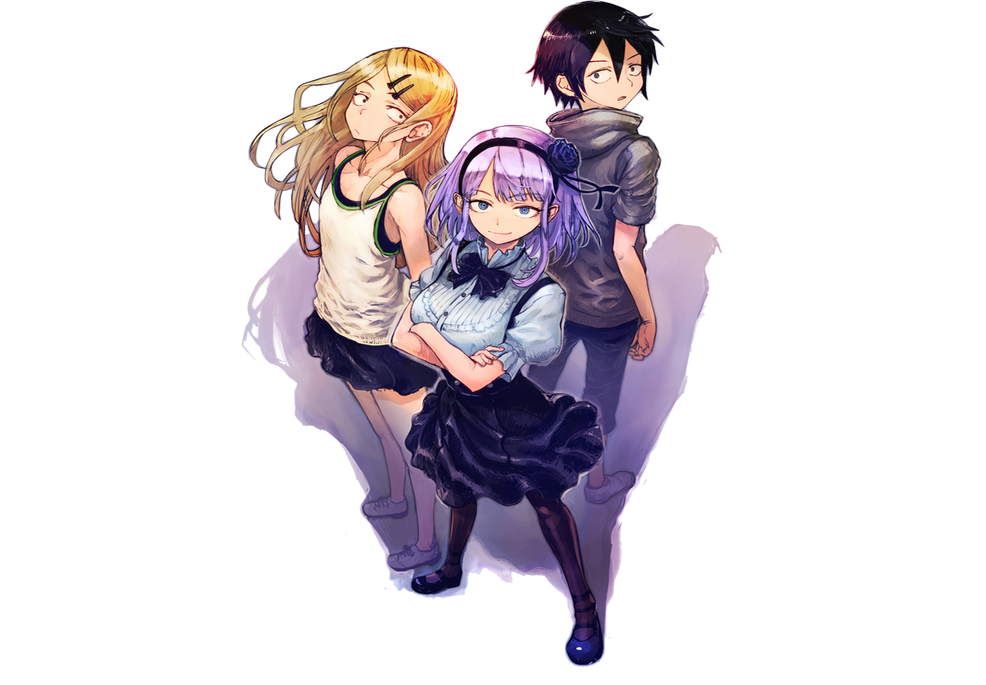 Download Kokonotsu Shikada Endou Saya Shidare Hotaru Anime Dagashi Kashi  Wallpaper