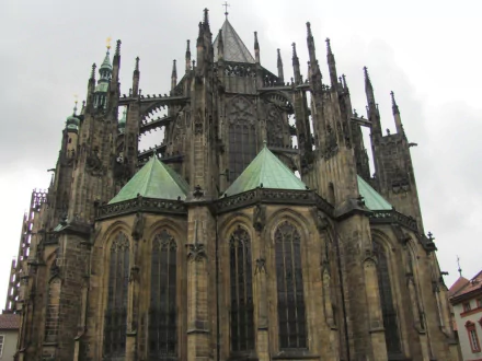 religious St. Vitus Cathedral HD Desktop Wallpaper | Background Image