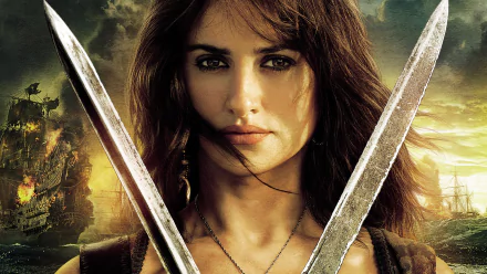 Penelope Cruz Angelica Teach movie Pirates of the Caribbean: On Stranger Tides HD Desktop Wallpaper | Background Image