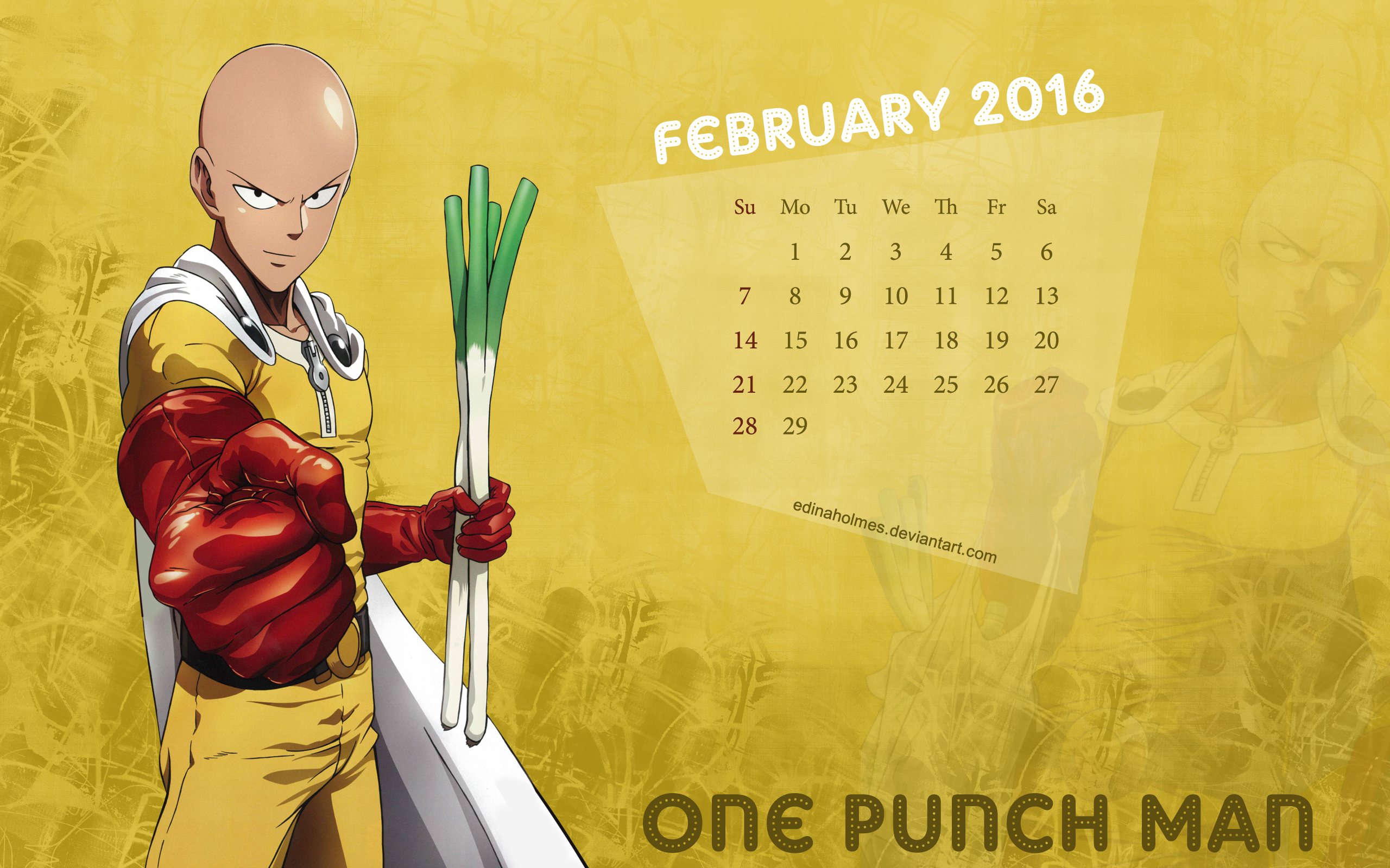 One-Punch Man - ''Saitama'' (Wallpaper 03) by Dr-Erich on DeviantArt