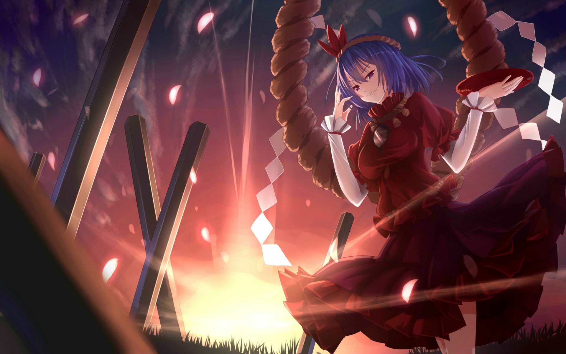 Download Kanako Yasaka Anime Touhou HD Wallpaper by 78鵝>バカの絵