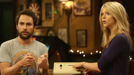 Dee Reynolds Kaitlin Olson Charlie Kelly Charlie Day TV Show It's Always Sunny In Philadelphia HD Desktop Wallpaper | Background Image