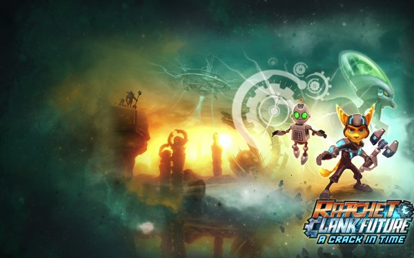 Video Game Ratchet & Clank Future: A Crack in Time Ratchet & Clank HD Wallpaper | Background Image
